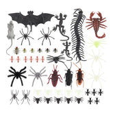Halloween Fake Insect Cock Bugs Spider Kids Funny Toys for Halloween Party
